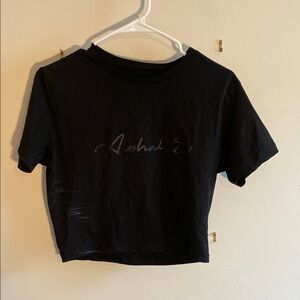 Alphalete Black Lifestyle Fit Tee